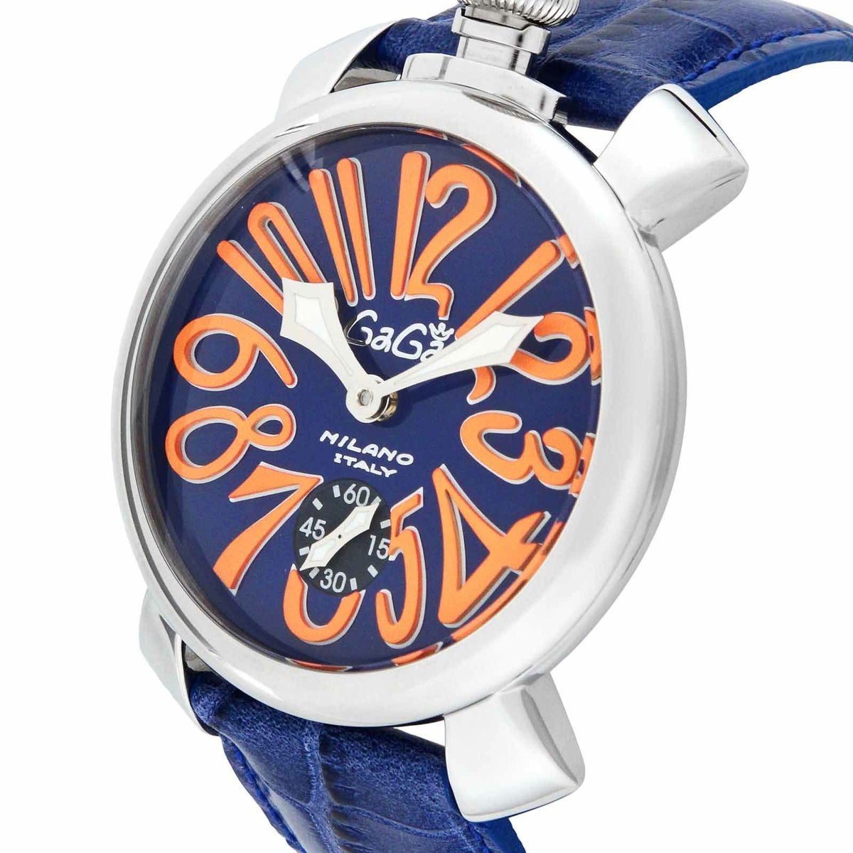 GaGaMILANO ガガミラノ 【OUTLET：展示品】マヌアーレ 48MM / 5010.08S-BLU