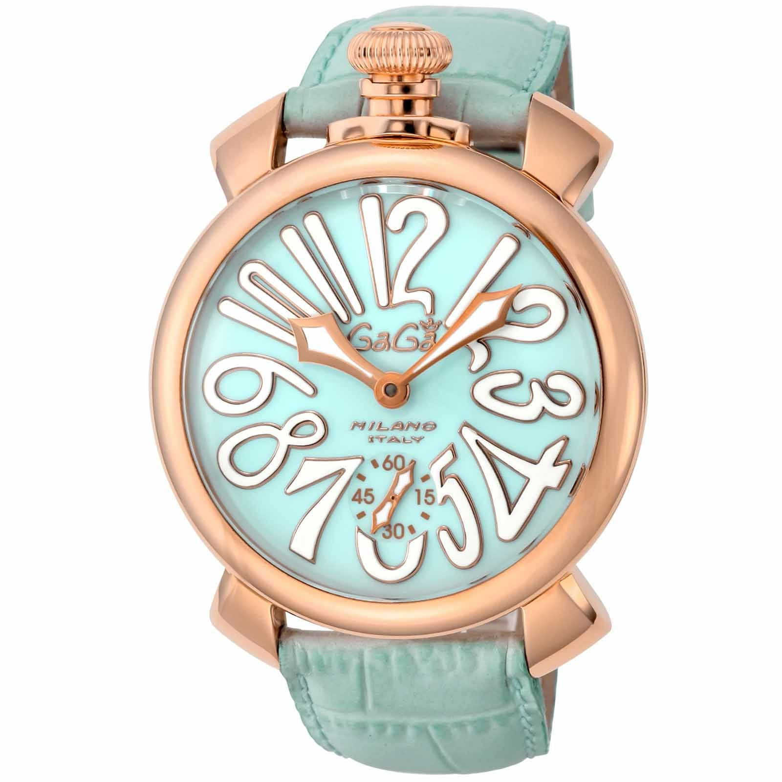 GaGa MILANO ガガミラノ　腕時計　マヌアーレ OUTLET：展示品】マヌアーレ 48MM / 5011.03S-LBU |ガガミラノ
