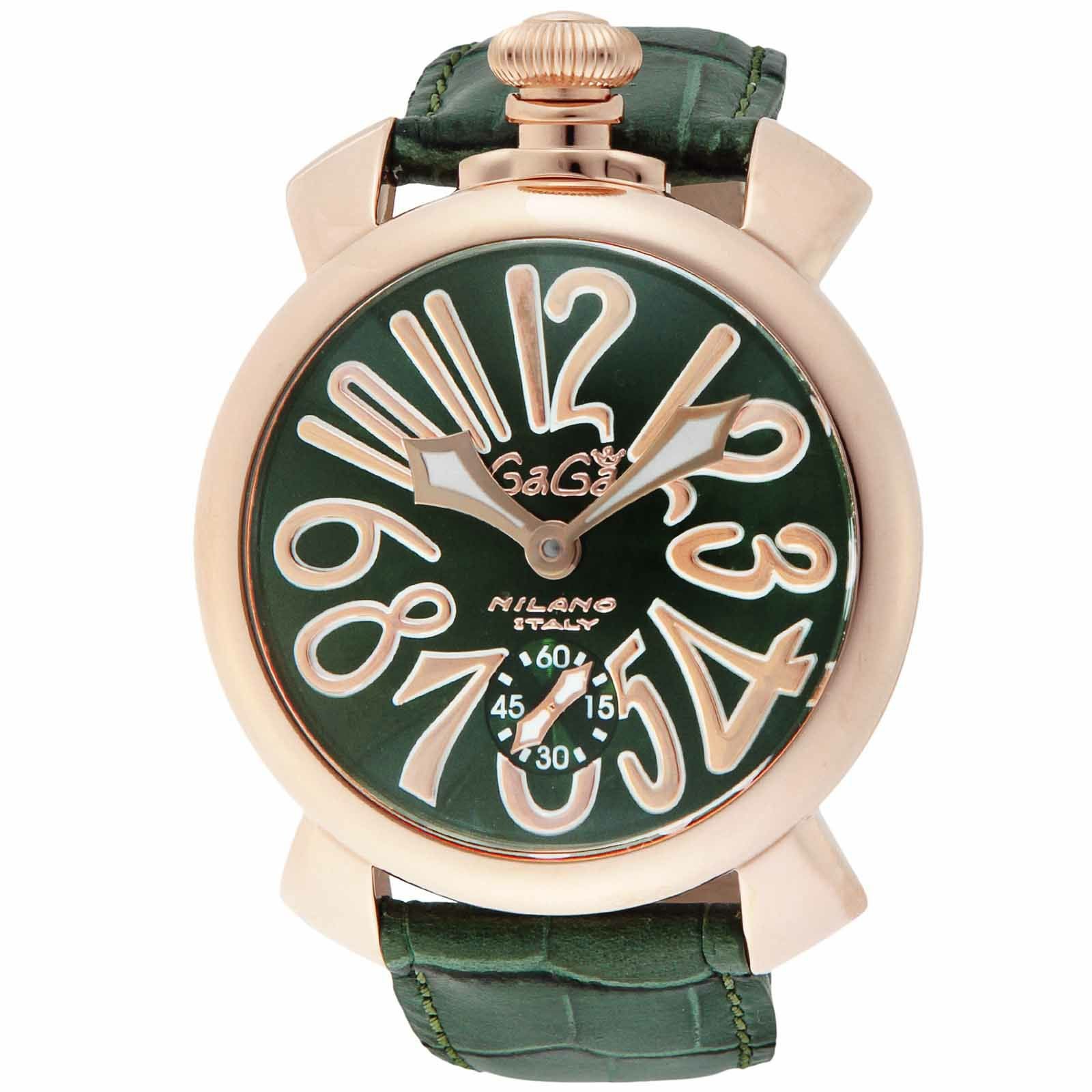 OUTLET:展示品】マヌアーレ 48MM / 5011.04S-GRN |ガガミラノ OUTLET:展示品】マヌアーレ 48MM / 5011.04S-GRN |ガガミラノ
