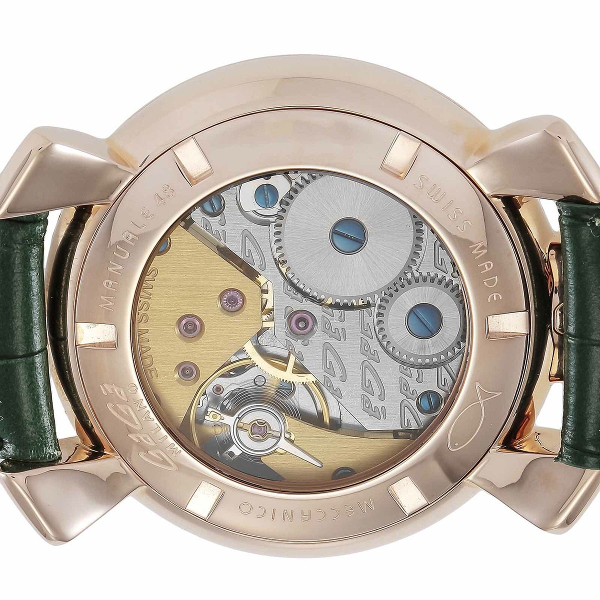 GaGaMILANO ガガミラノ 【OUTLET：展示品】マヌアーレ 48MM / 5011.04S-GRN-NEW