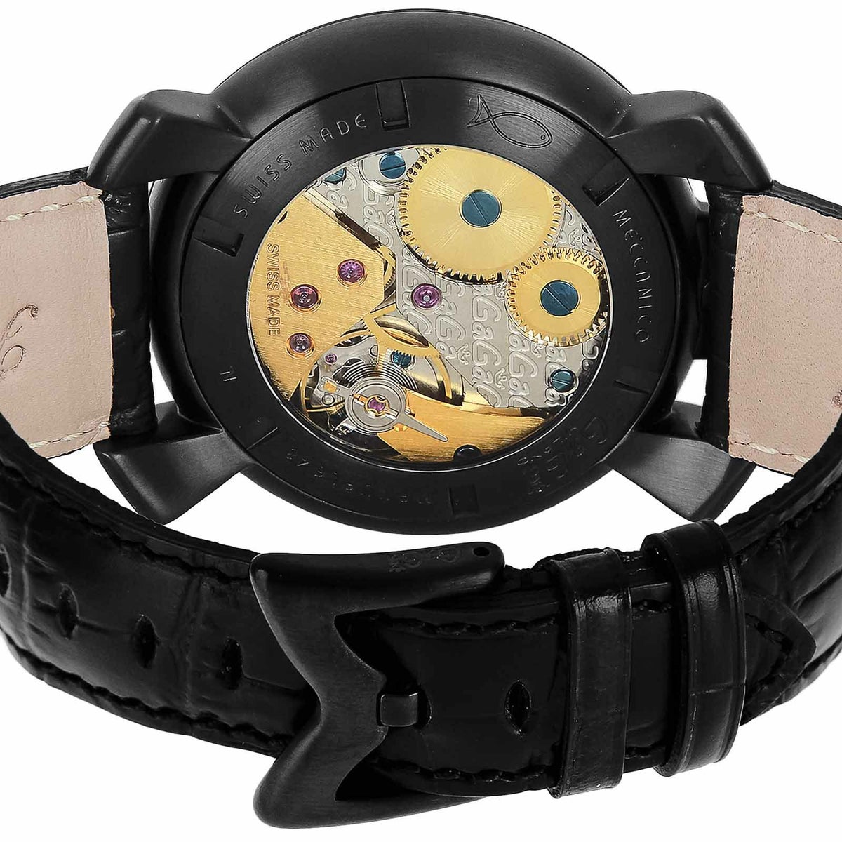 GaGaMILANO ガガミラノ 【OUTLET：展示品】マヌアーレ 48MM / 5012.03S-BLK