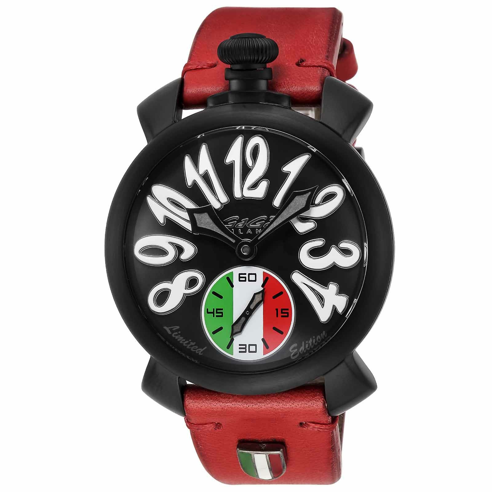 ガガミラノマヌアーレ OUTLET：展示品】マヌアーレ 48MM / 5012LEIT02-RED |ガガミラノ