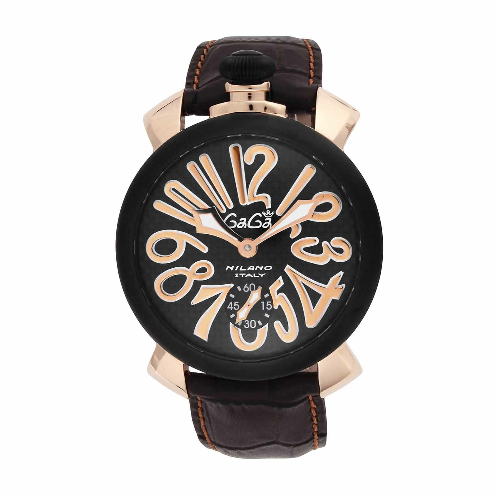 OUTLET：展示品】マヌアーレ 48MM / 5014.01S-BRW |ガガミラノ