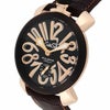 GaGaMILANO ガガミラノ 【OUTLET：展示品】マヌアーレ 48MM / 5014.01S-BRW