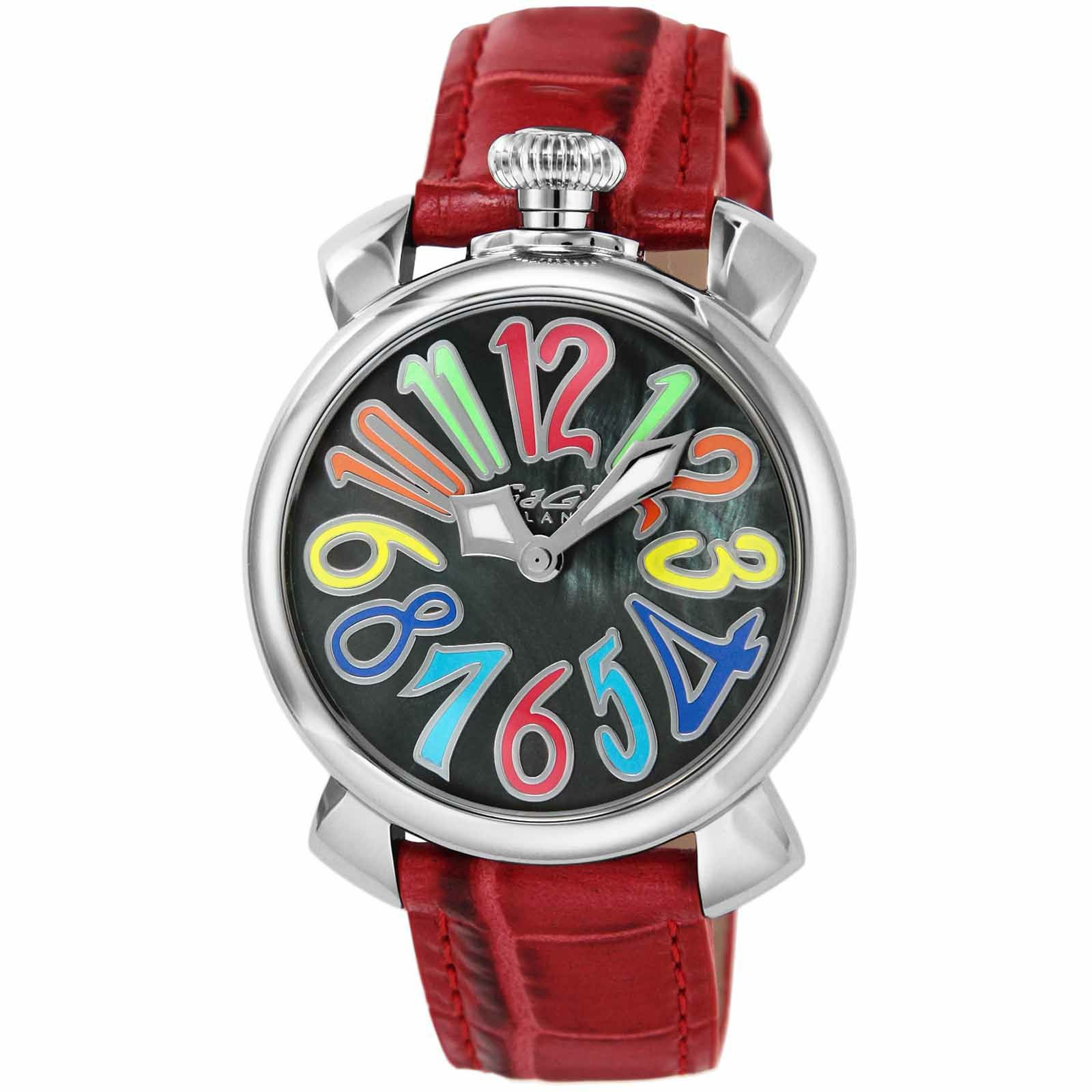 GaGaMILANO カガミラノ　マヌアーレ　40mm OUTLET：展示品】マヌアーレ 40MM / 5020.2-RED-NEW |ガガミラノ