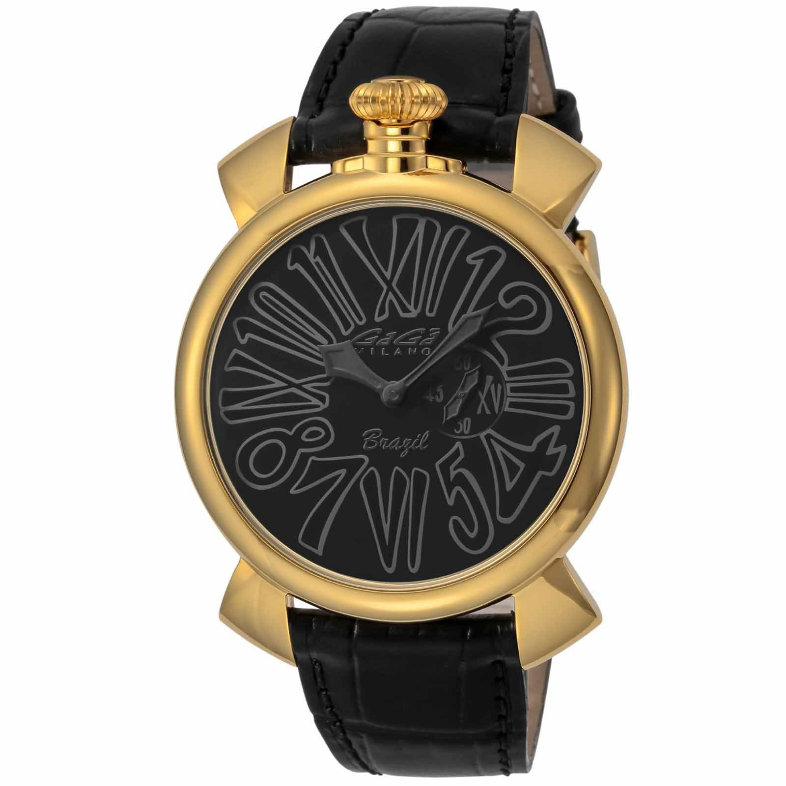 OUTLET：展示品】スリム 46MM / 5083.SPBR01-BLK |ガガミラノ