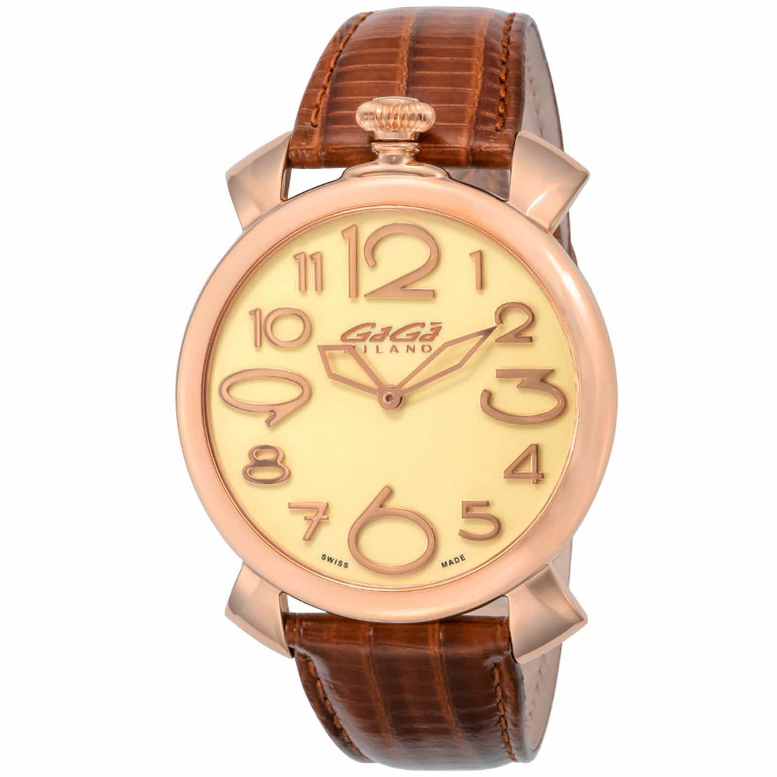 OUTLET：展示品】マヌアーレ シン 46MM / 5091.05 |ガガミラノ