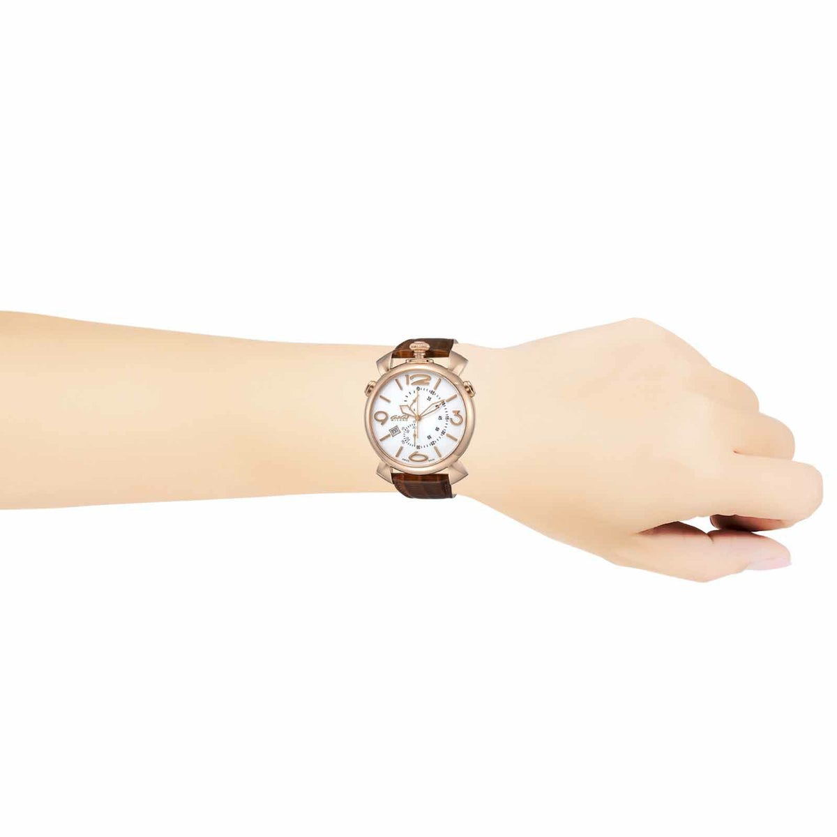 GaGaMILANO ガガミラノ 【OUTLET：展示品】シン クロノ 46MM / 5098.01BW-NEW-N