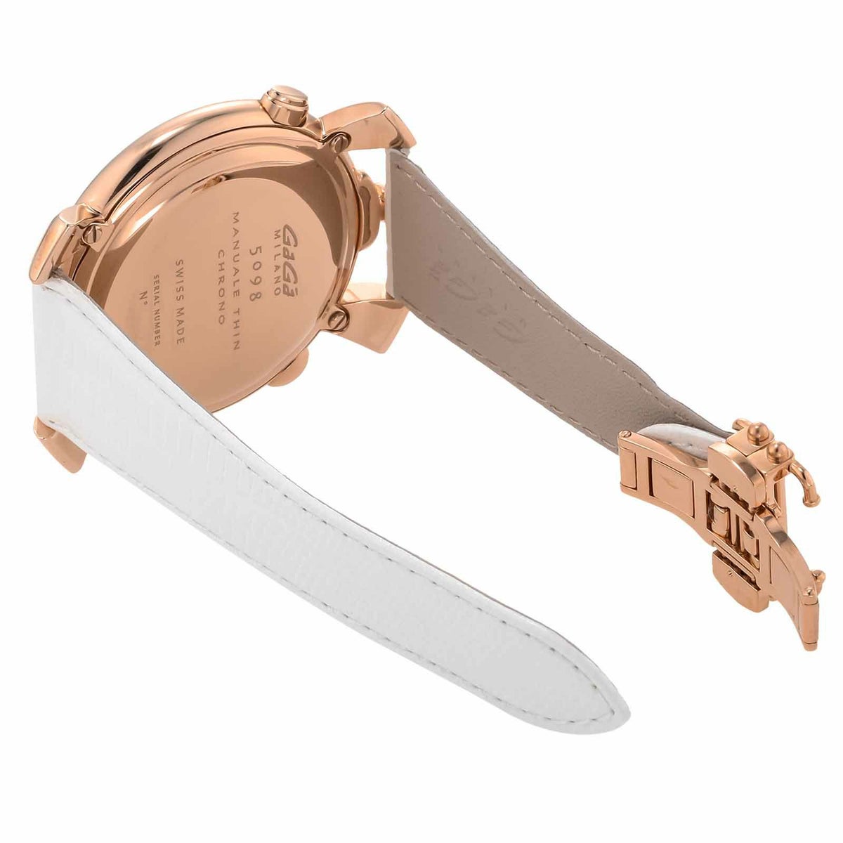 GaGaMILANO ガガミラノ 【OUTLET：展示品】シン クロノ 46MM / 5098.01WH-NEW