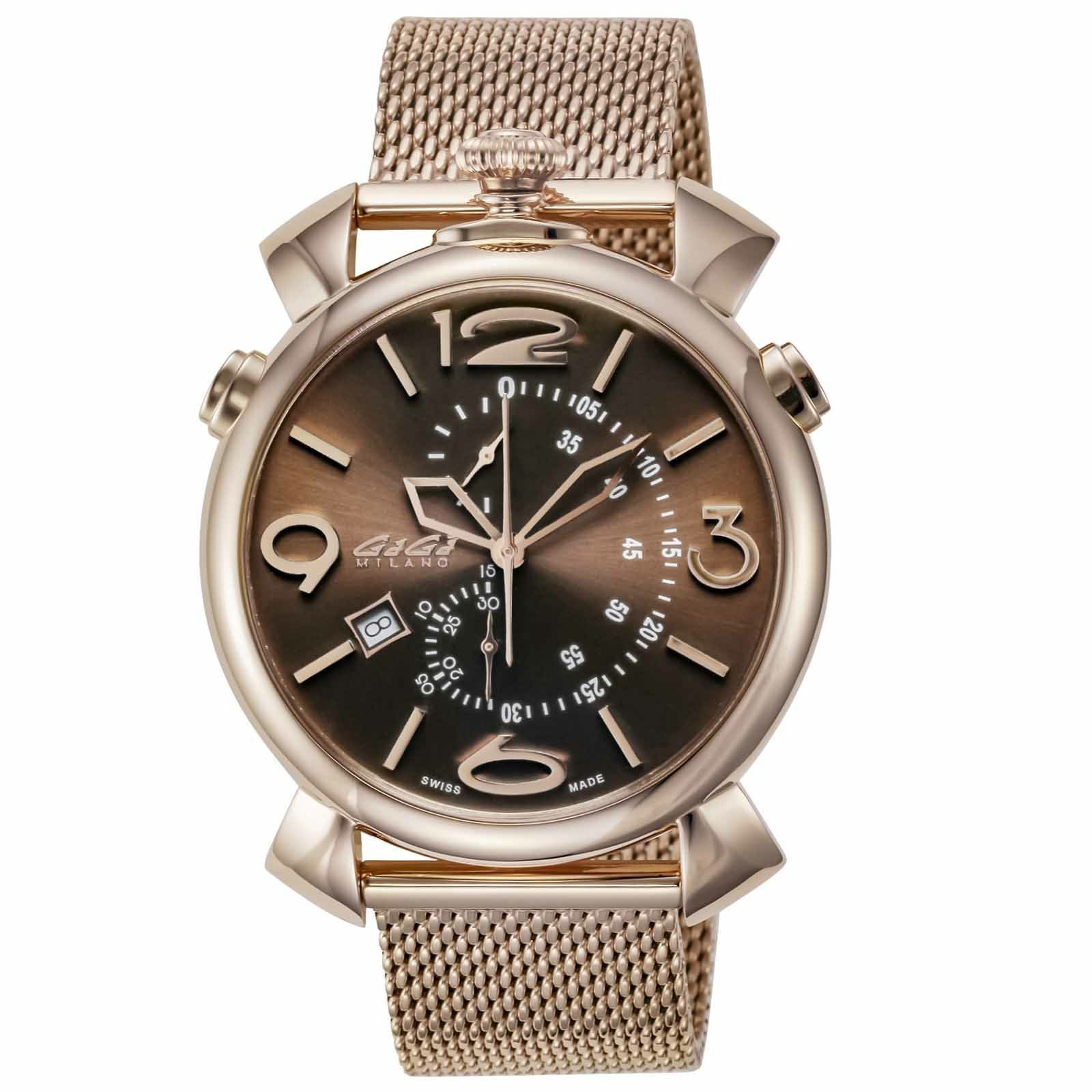 OUTLET：展示品】シン クロノ 46MM / 5098.03BR-NEW |ガガミラノ