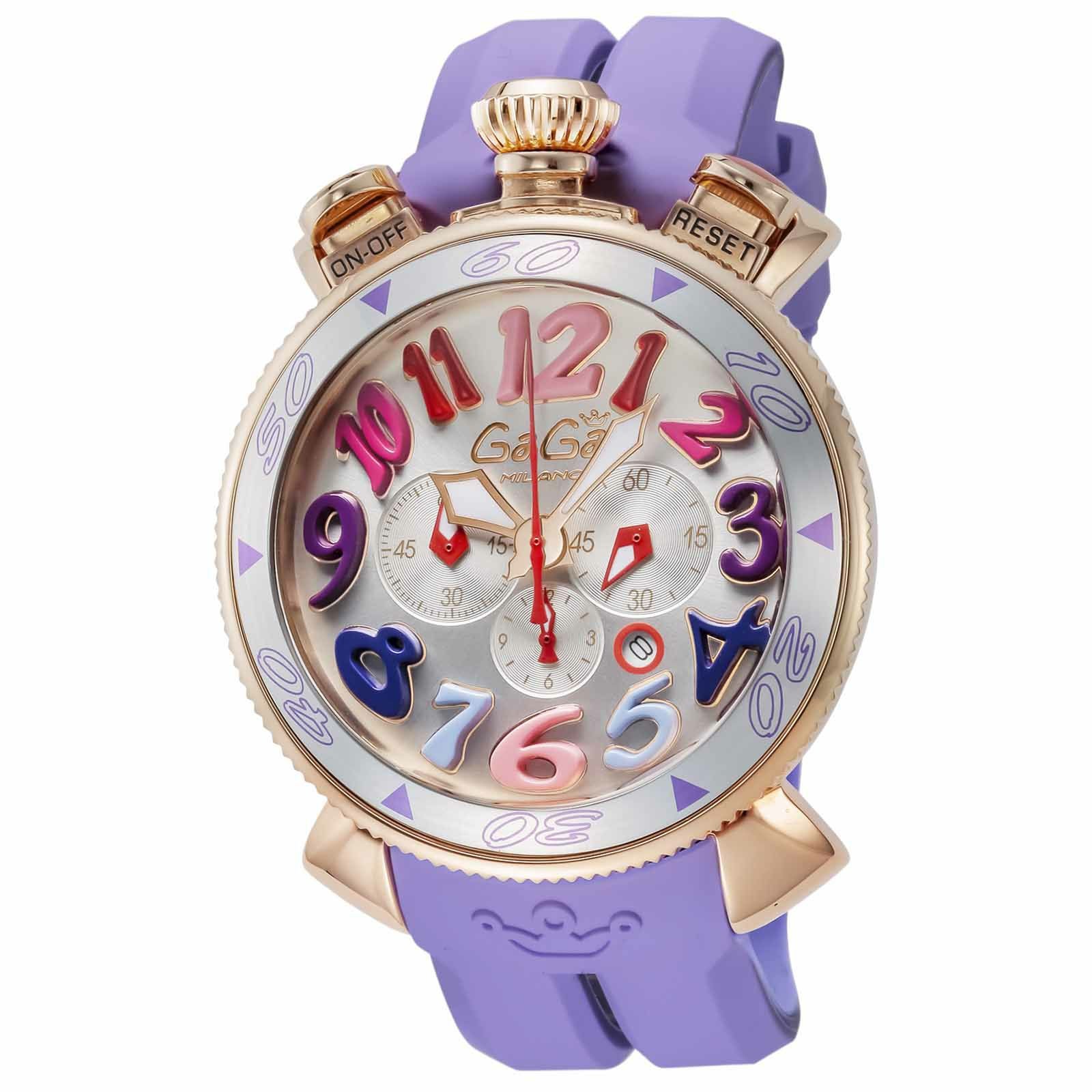 ガガミラノ GaGa MILANO クロノ 48MM クロノグラフ 6056.6 クォーツ