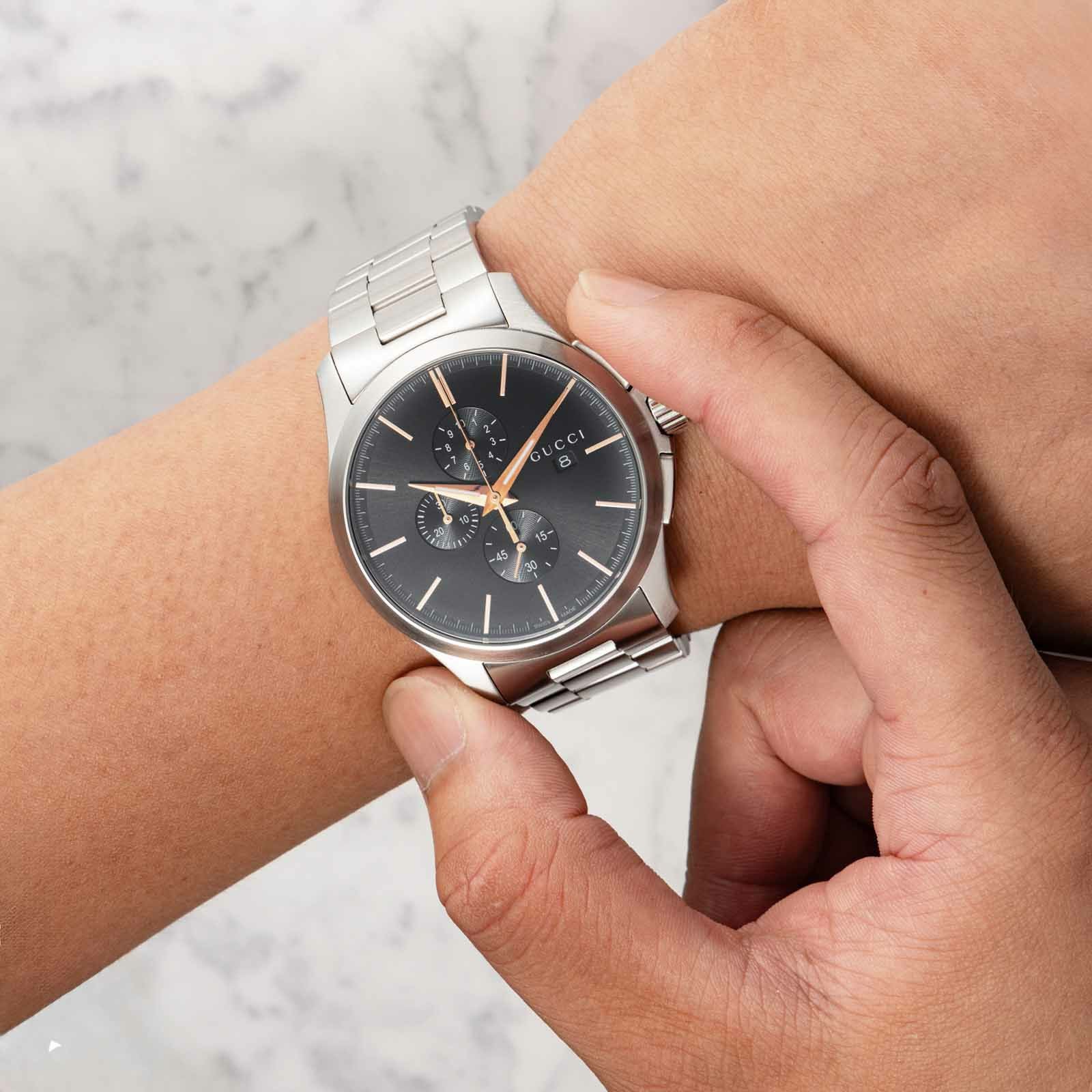 G タイムレスクロノ / YA126272 |G-タイムレス | 海外ブランド腕時計