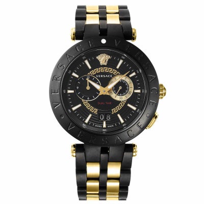 ✨特価✨VERSACE デュアルタイム VEBV00519 腕時計 新品] ヴェルサーチ 