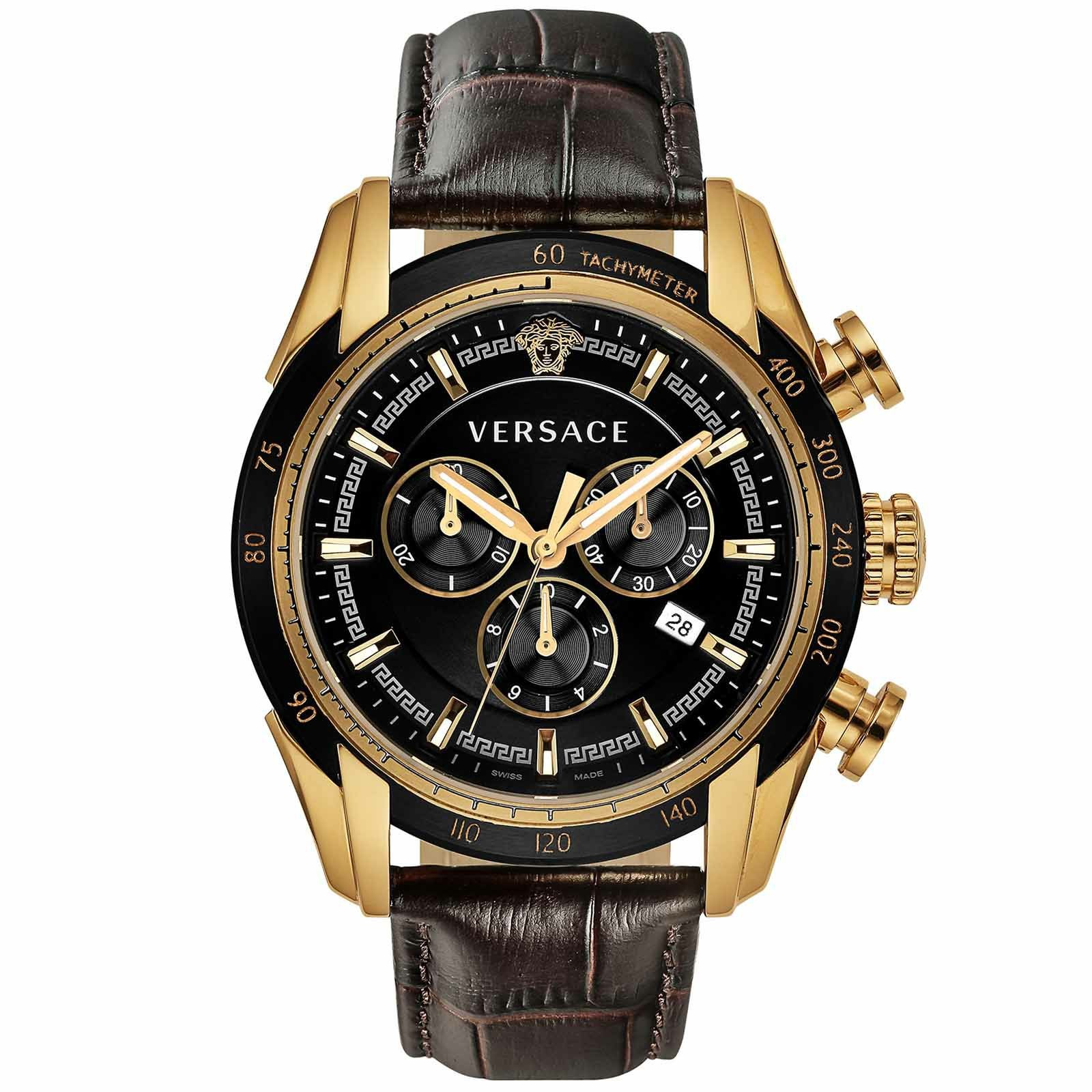 【希少】VERSACE ヴェルサーチ 腕時計 クロノグラフ VDB V-Ray ブイレイ(V-RAY) / VEDB00318 |ブイレイ(V-RAY) | 海外ブランド腕時計