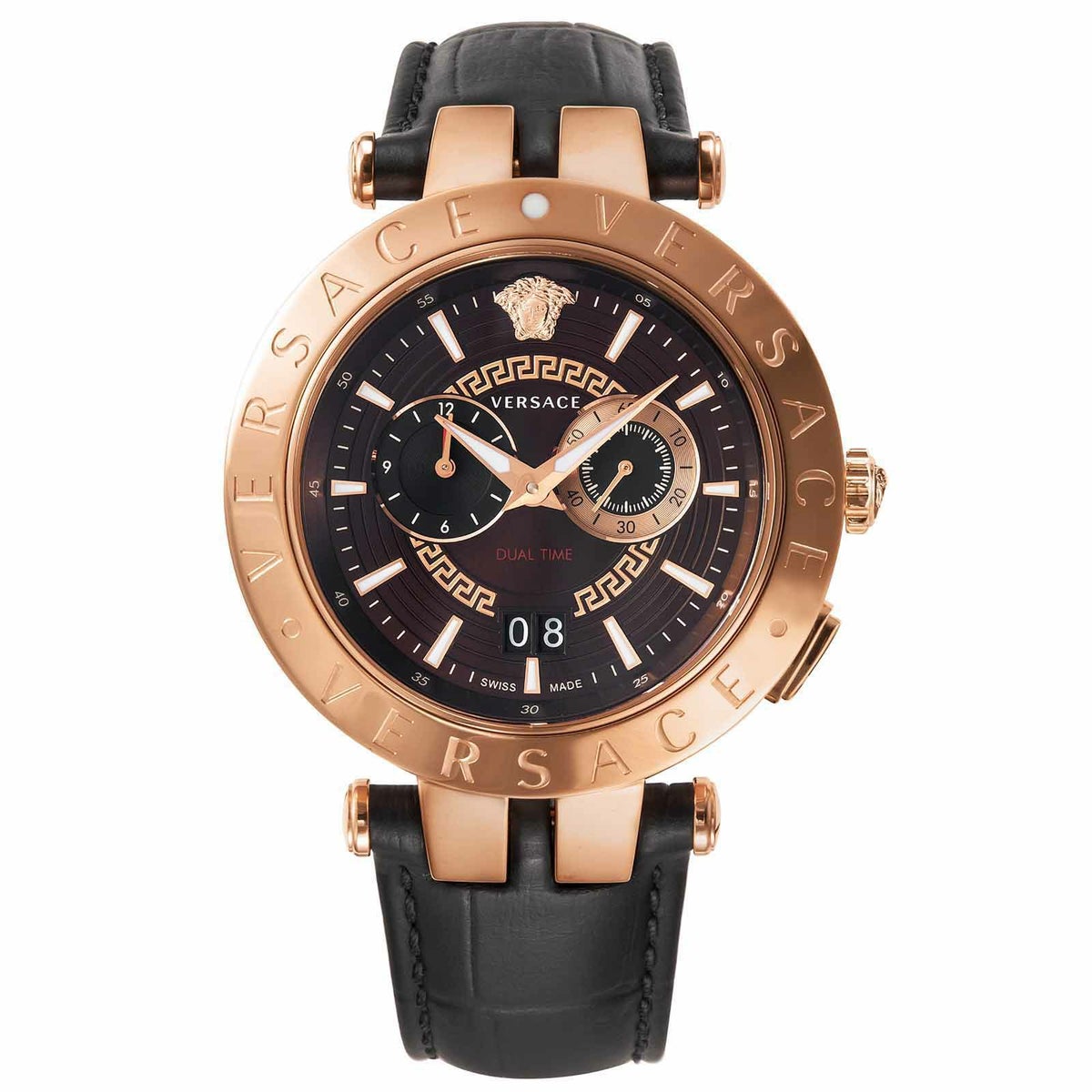 VERSACE ヴェルサーチェ ブイレース(V-RACE) デュアルタイム / VEBV00722