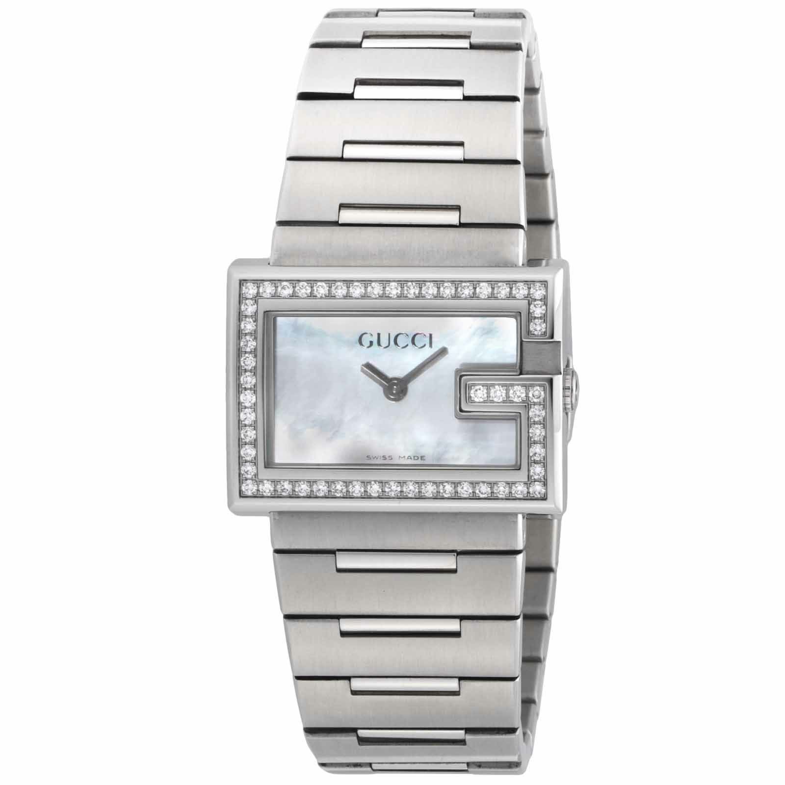GUCCI 100L Gレクタングル シルバー(箱・コマあり) Gレクタングル / YA100510 |グッチ(GUCCI) | 海外ブランド腕時計通販 U