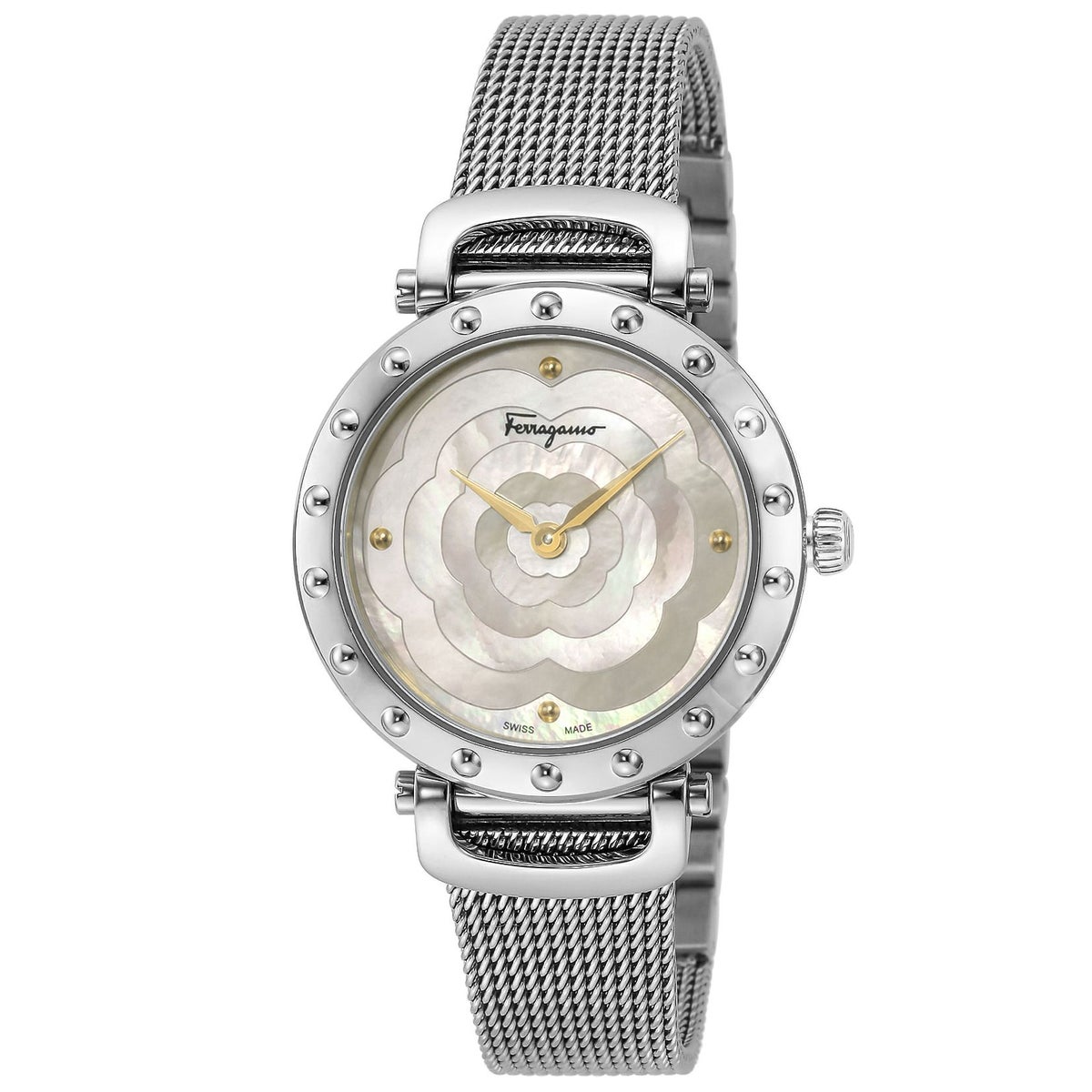 Ferragamo フェラガモ Style Mother of Pearl / SFDM00518