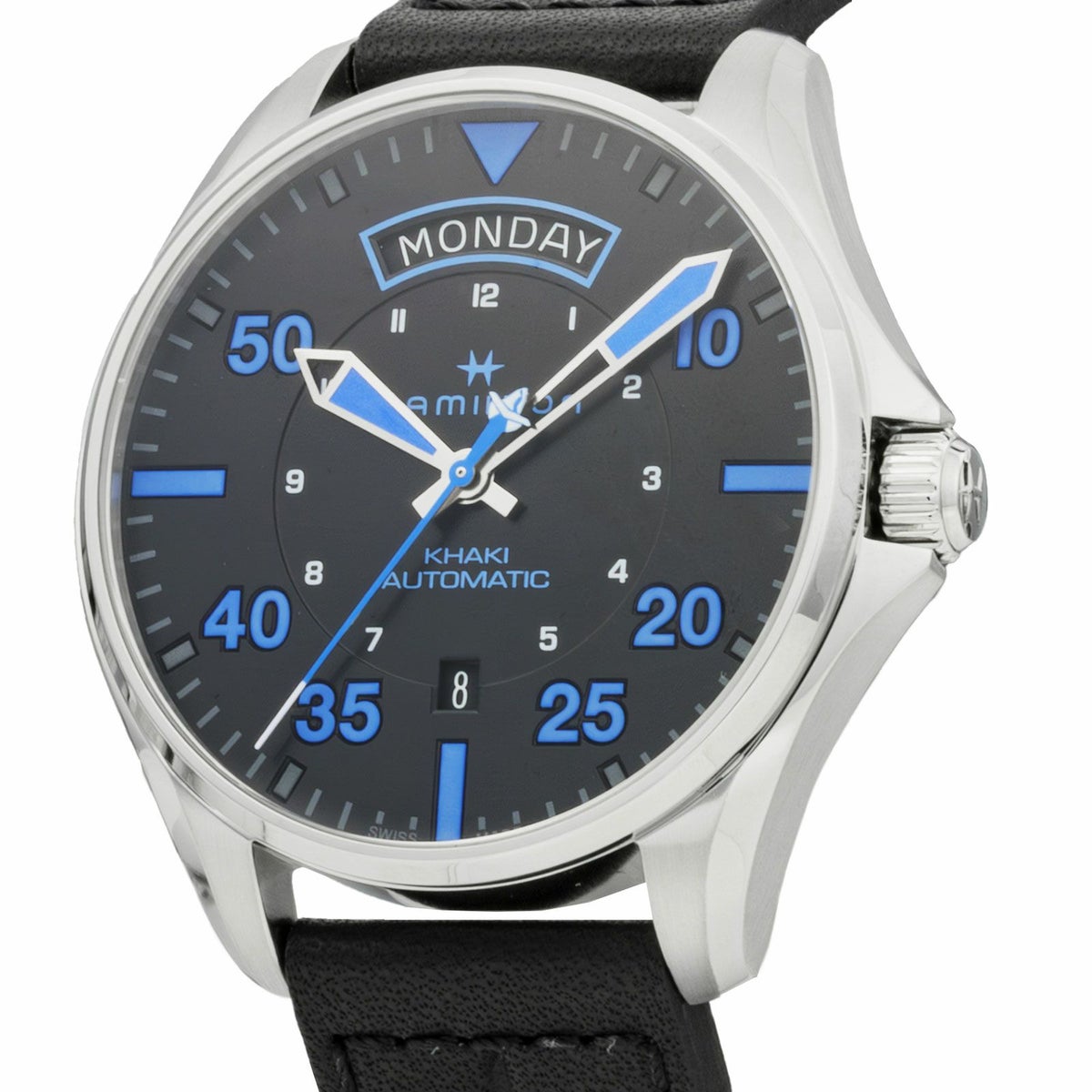 HAMILTON ハミルトン Three Hands Retro Silver head / H64625731