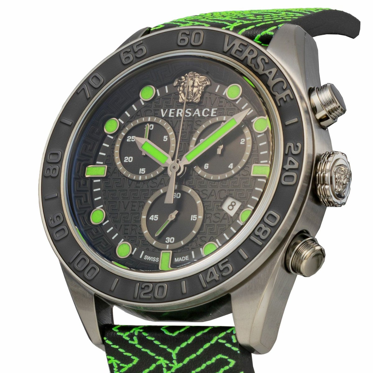 VERSACE ヴェルサーチェ GRECA DOME CHRONO / VE6K00223