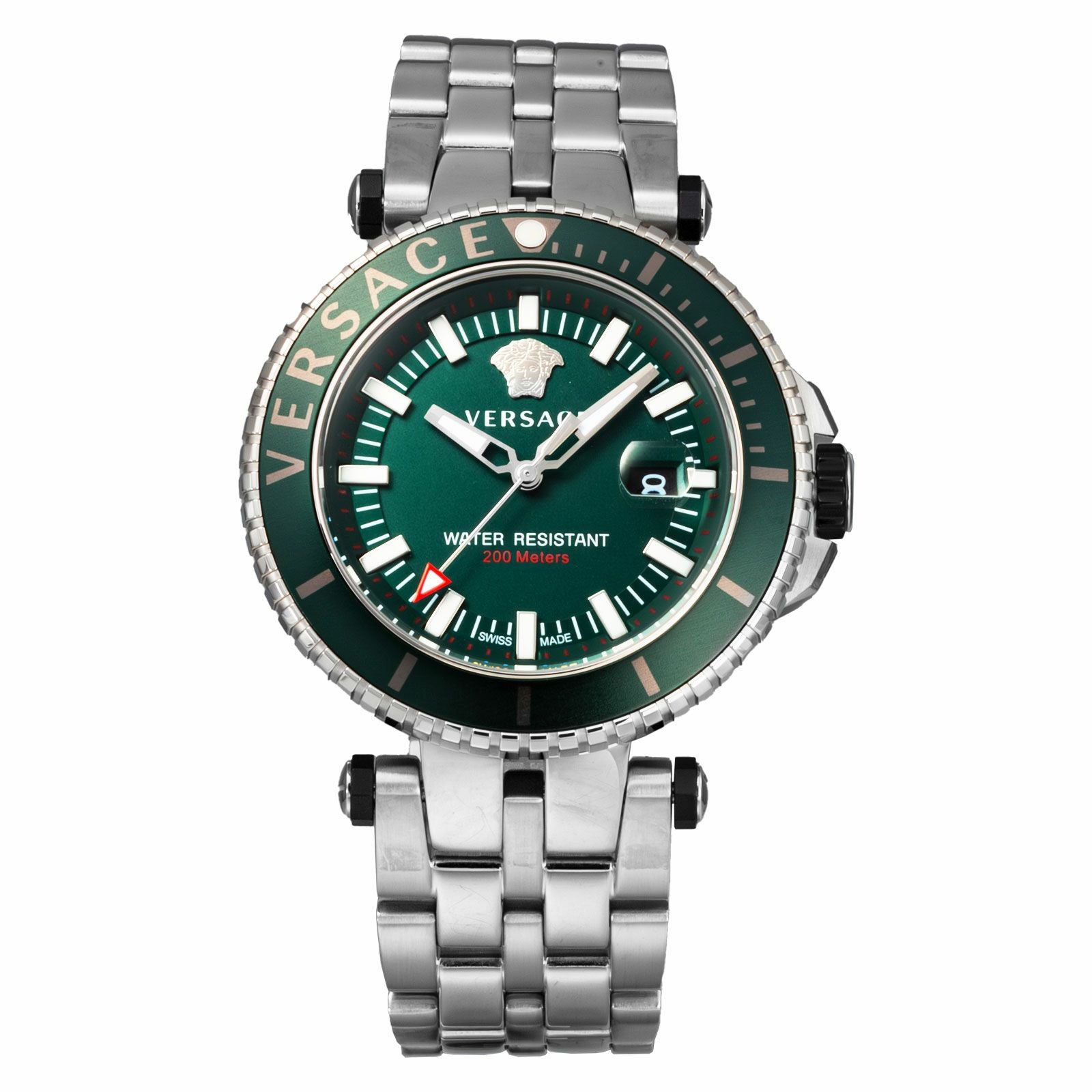 VERSACE ベルサーチ V-RACE DIVER メンズ クォーツ VERSACE WATCH ヴェルサーチェ VERSACE V-RACE クロノ メンズ 時計