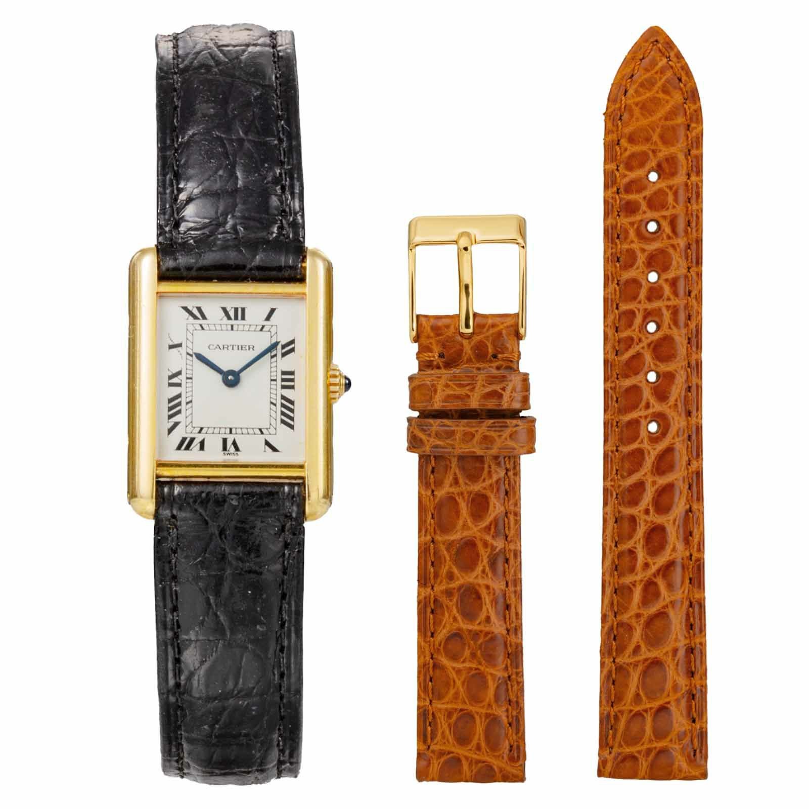 替えベルトつき】タンク／TANK（アンティーク） |カルティエ（CARTIER
