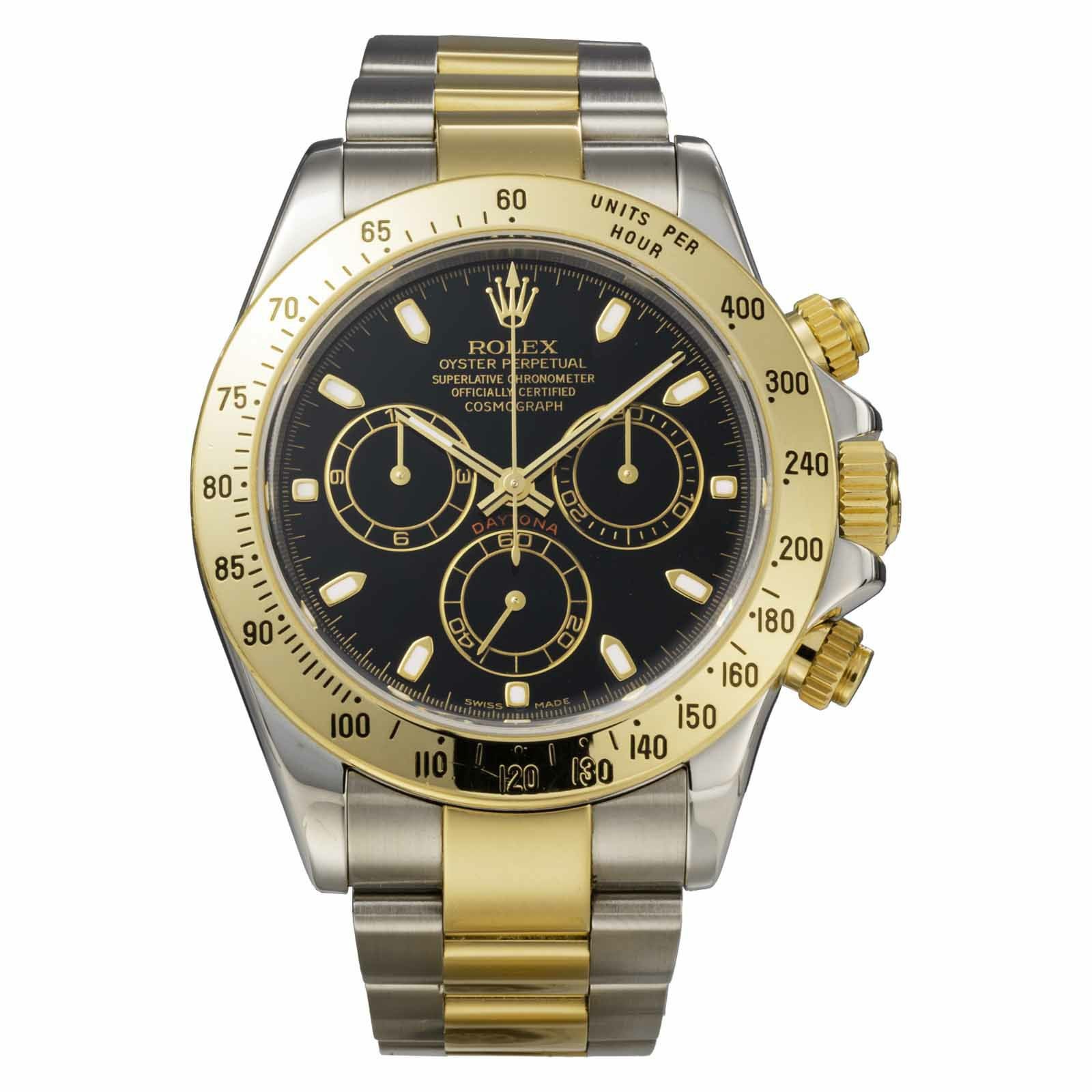 残り２点　新品未使用品　ROLEX デイトナ 掛時計　非売品 デイトナ / 116523（中古）シリアル F品番保証書日付 2005年1月