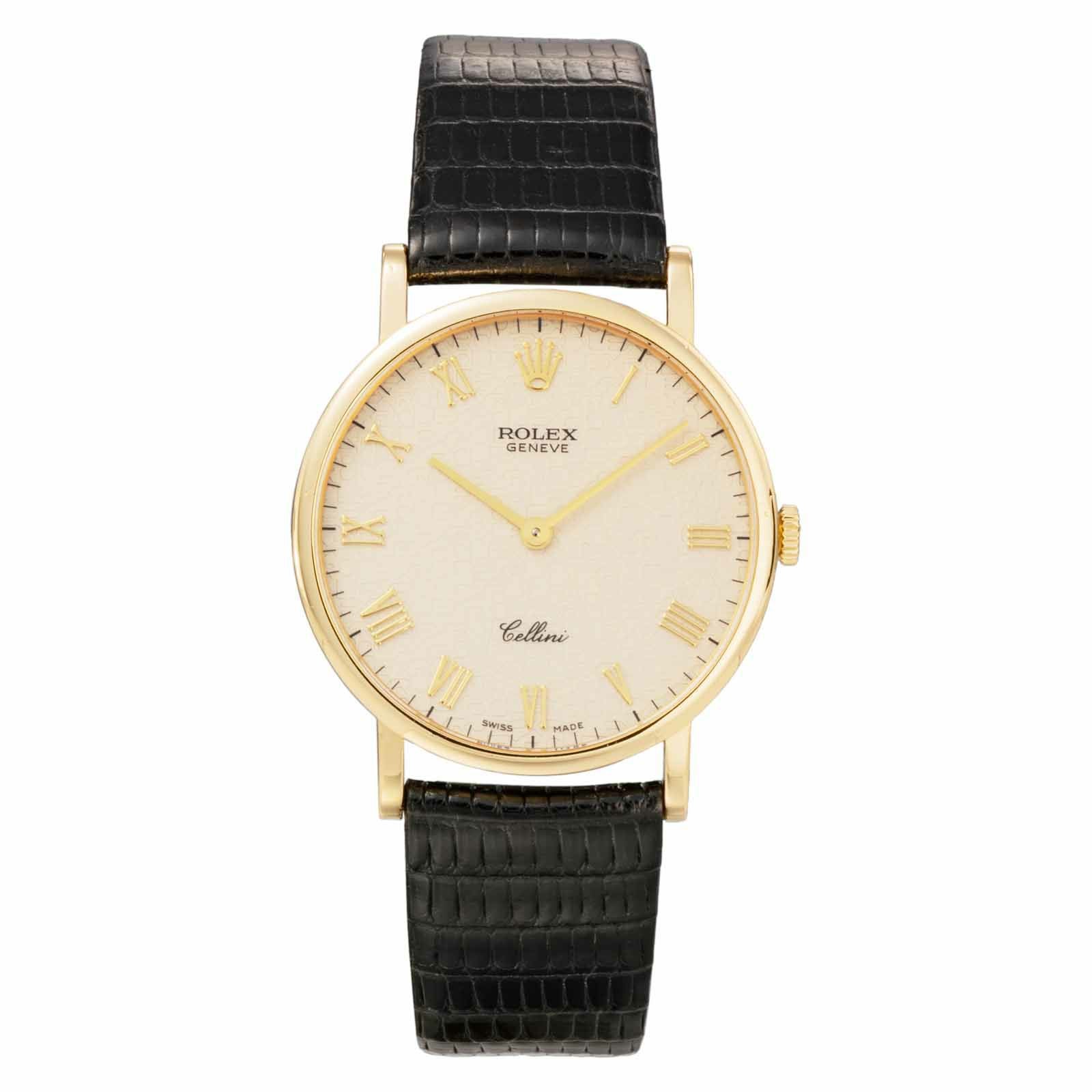 腕時計 アンティーク ロレックス チェリーニ ゴールド ROLEX 1992年製