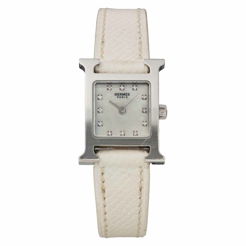 HERMES エルメス Hウォッチ  / HH1.110 UBC（中古）<br>保証書日付 ー