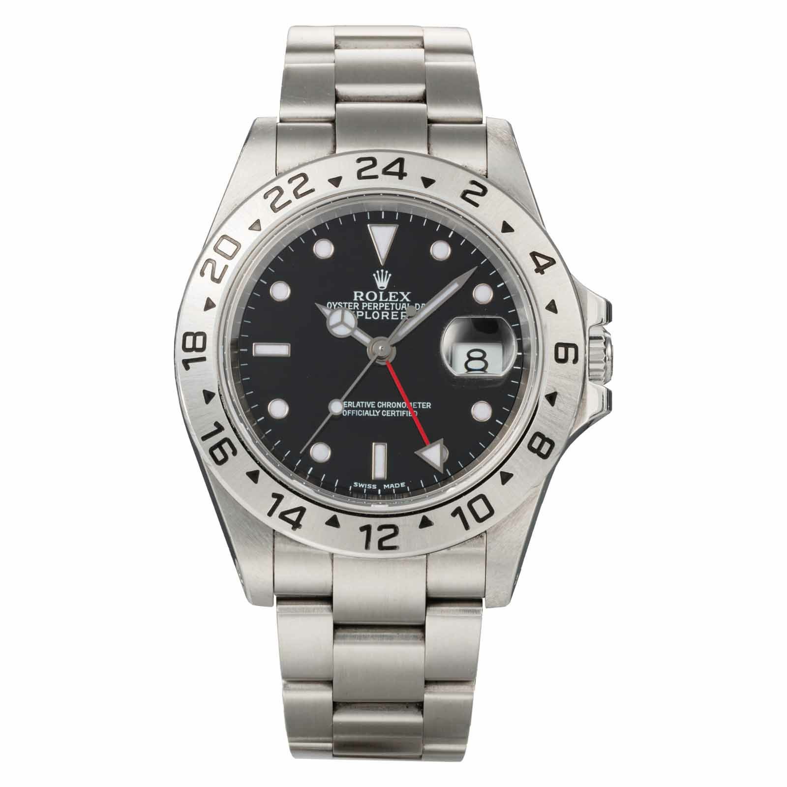(タイ)ROLEX エクスプローラー2 16570  シリアルU～ エクスプローラーⅡ / 16570BLK（中古）シリアル P品番保証書日付 ー