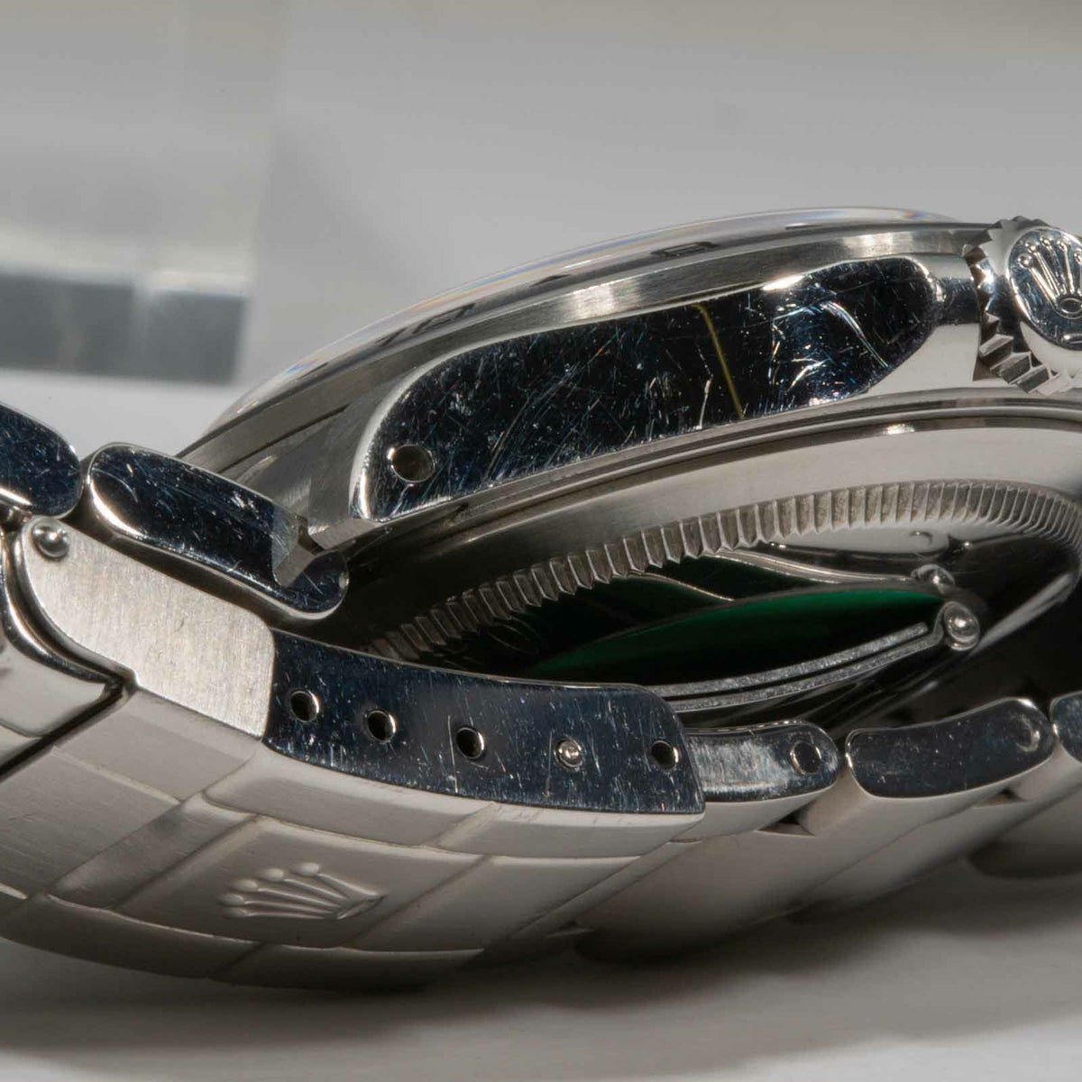 ROLEX ロレックス エクスプローラーⅡ  / 16570BLK（中古）<br>シリアル  P品番<br>保証書日付  ー