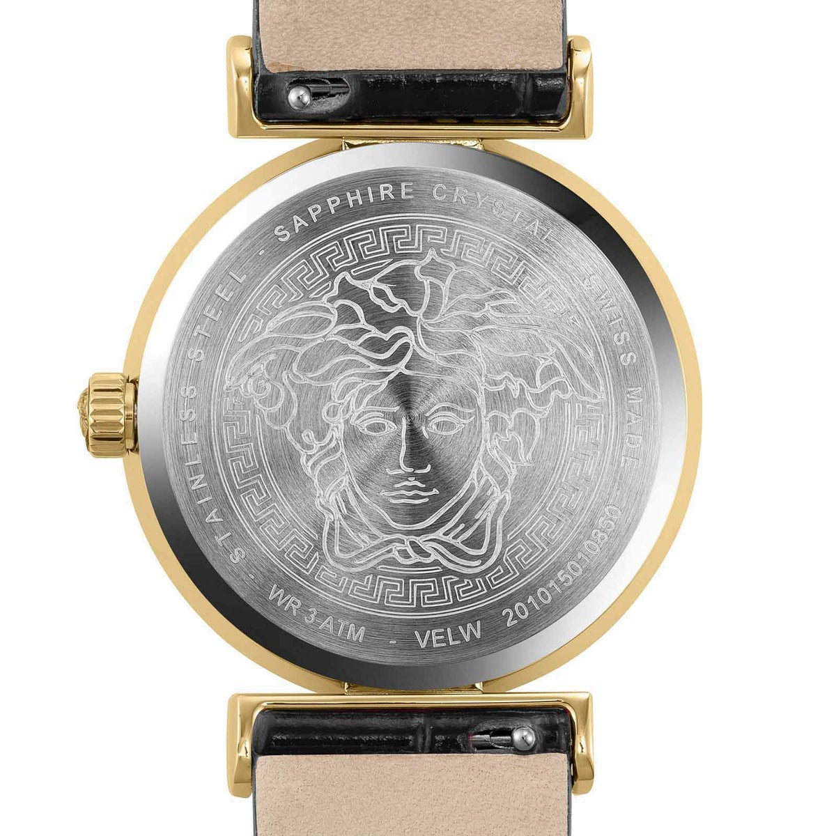 VERSACE ヴェルサーチェ 【OUTLET】 ミーアンダー / VELW01122<br>微細な傷あり<br>付属品なし<br>(化粧箱なし/9時位置ケース横に傷あり)