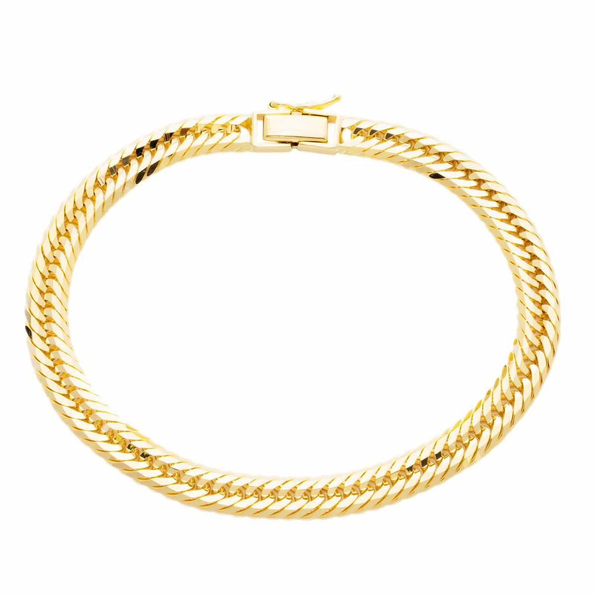 KIHEI 喜平<br>18金 イエローゴールド 12面トリプル 20cm 20g ブレスレット / KHI-K18-12T-20-20