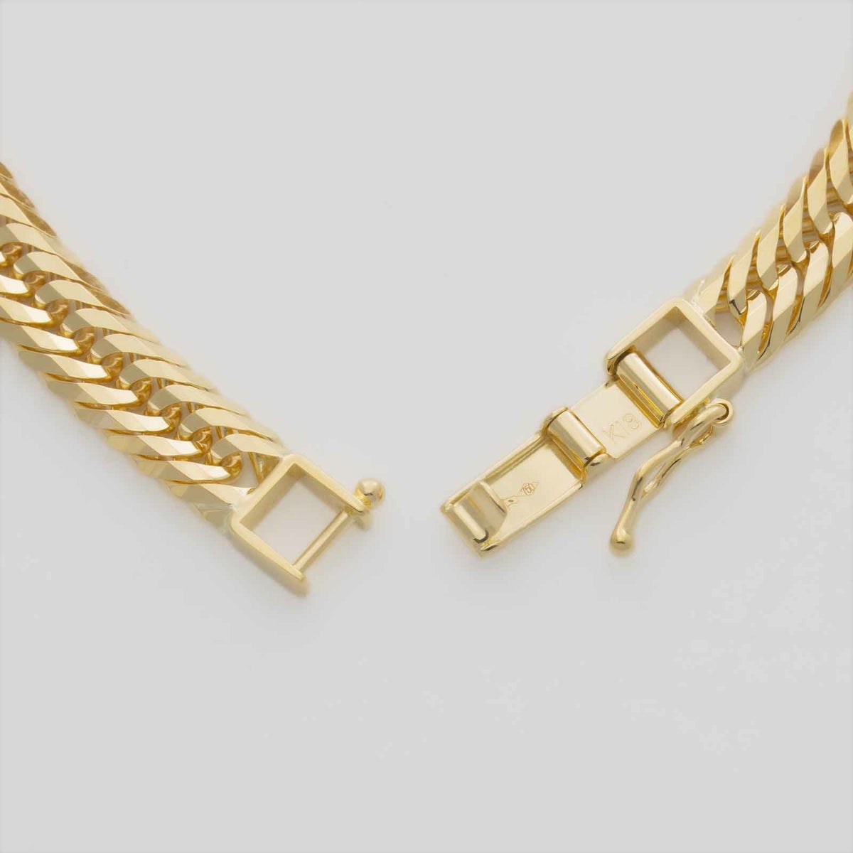 KIHEI 喜平<br>18金 イエローゴールド 12面トリプル 20cm 20g ブレスレット / KHI-K18-12T-20-20