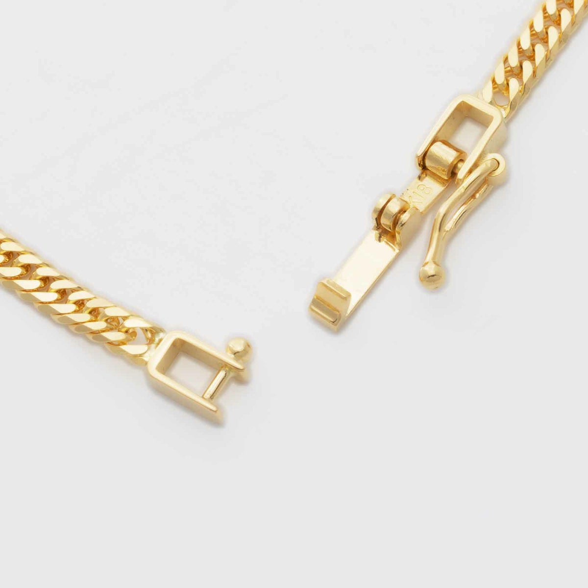 KIHEI 喜平<br>18金 イエローゴールド 6面ダブル 45cm 10g ネックレス / KHI-K18-6W-45-10