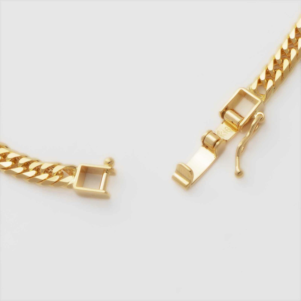 KIHEI 喜平<br>18金 イエローゴールド 6面ダブル 45cm 20g ネックレス / KHI-K18-6W-45-20