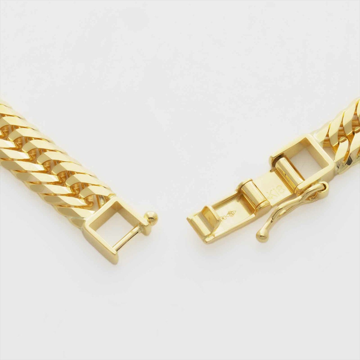 KIHEI 喜平<br>18金 イエローゴールド 12面トリプル 50cm 50g ネックレス / KHI-K18-12T-50-50