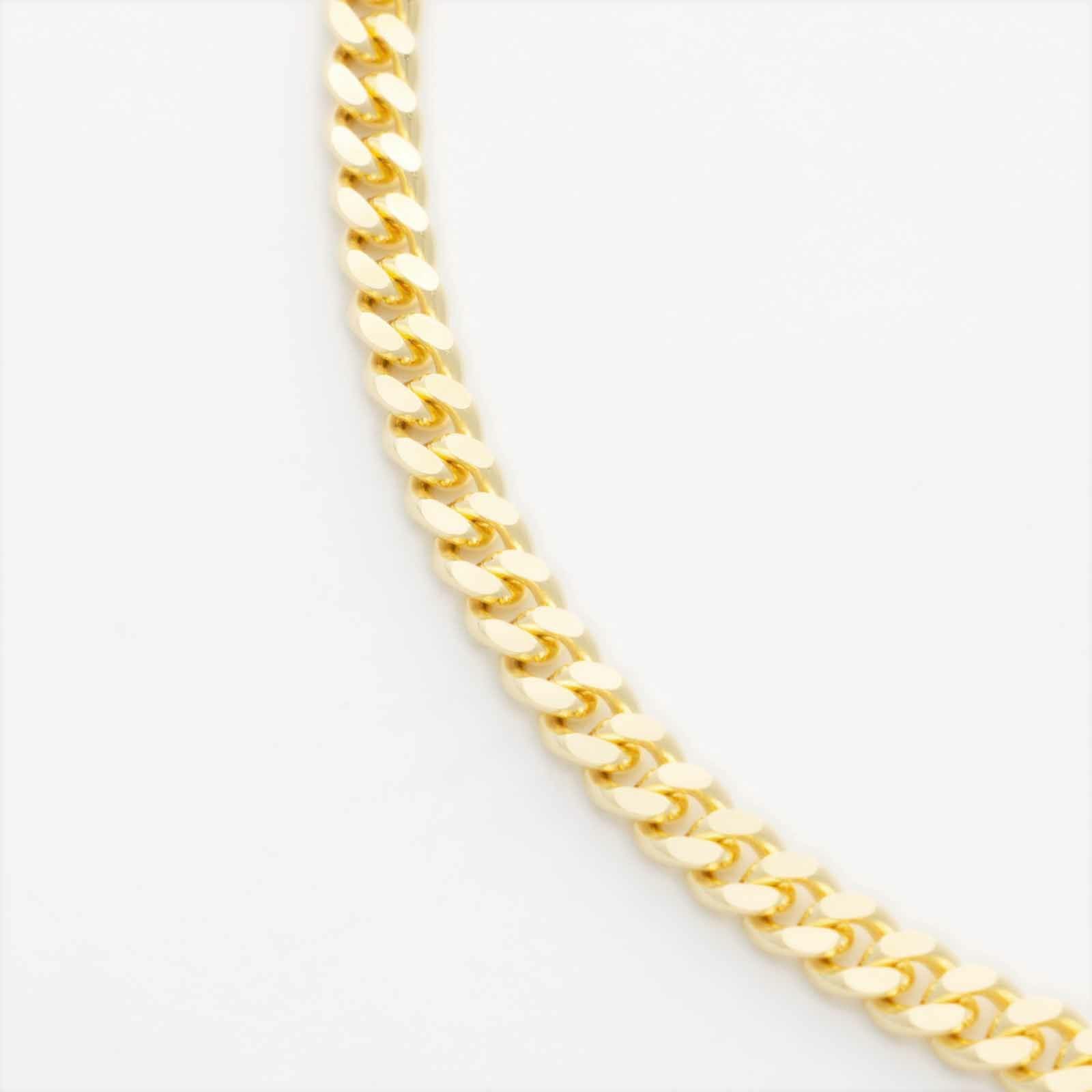 KIHEI 喜平18金 イエローゴールド 2面シングル 18cm 10g ブレスレット