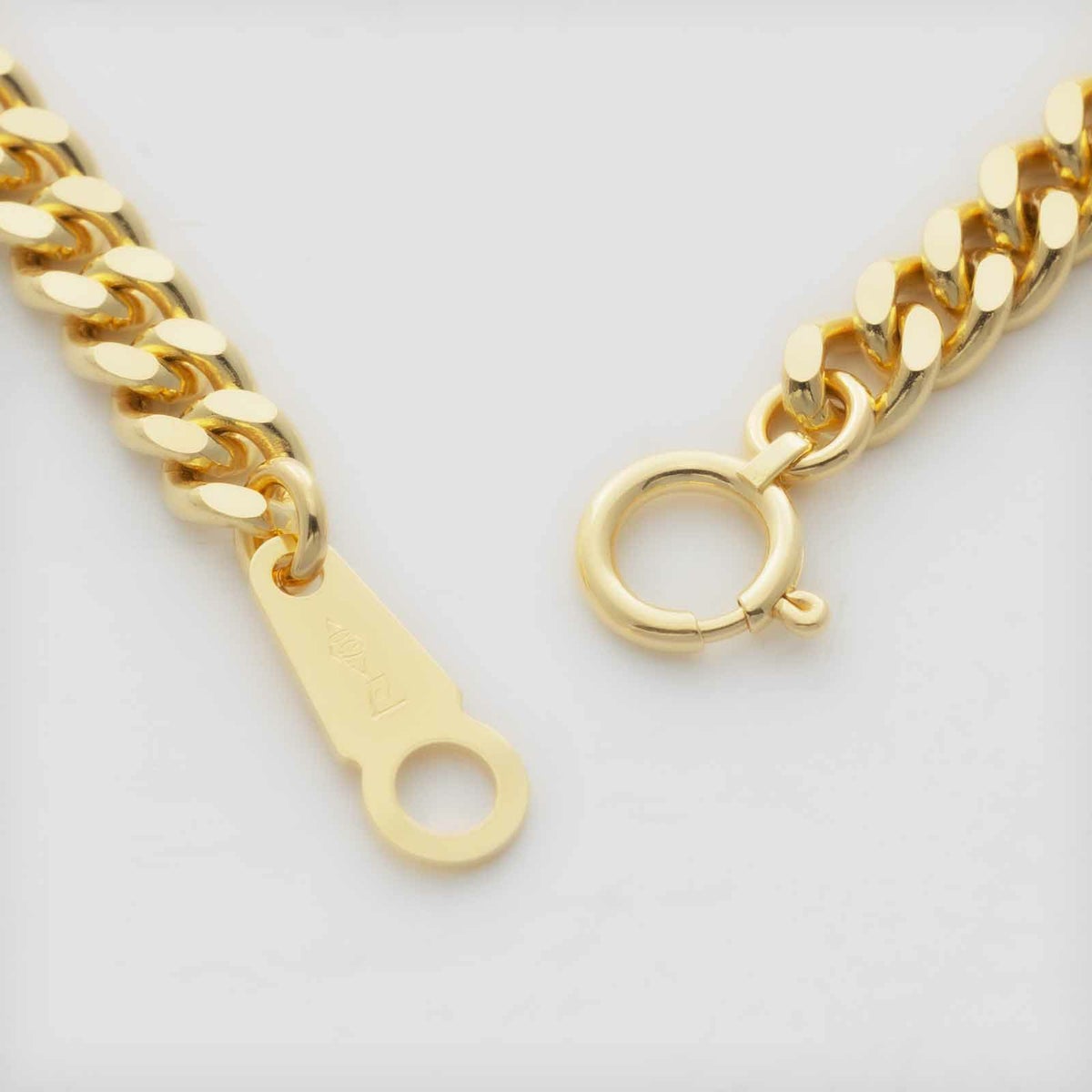 KIHEI 喜平<br>18金 イエローゴールド 2面シングル 18cm 10g ブレスレット / KHI-K18-2S-18-10