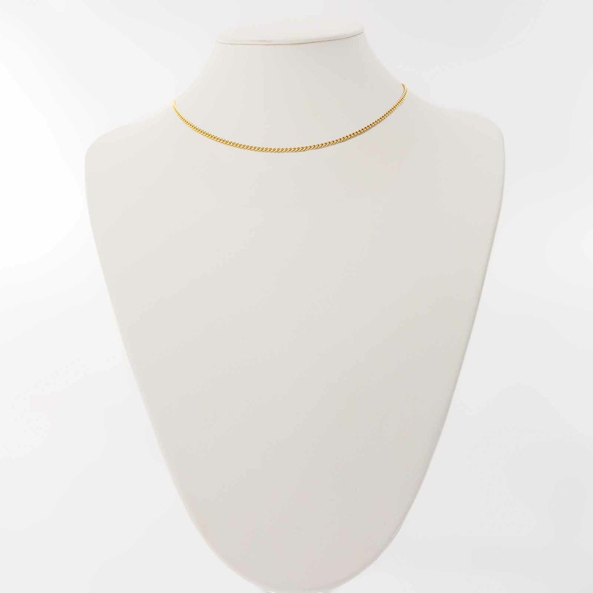 KIHEI 喜平<br>18金 イエローゴールド 2面シングル 40cm 10g ネックレス / KHI-K18-2S-40-10