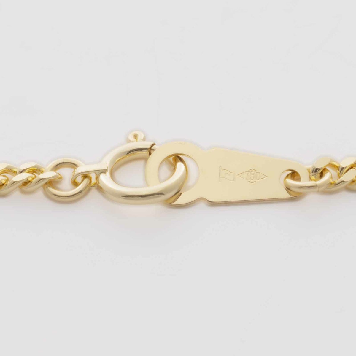 KIHEI 喜平<br>18金 イエローゴールド 2面シングル 50cm 10g ネックレス / KHI-K18-2S-50-10