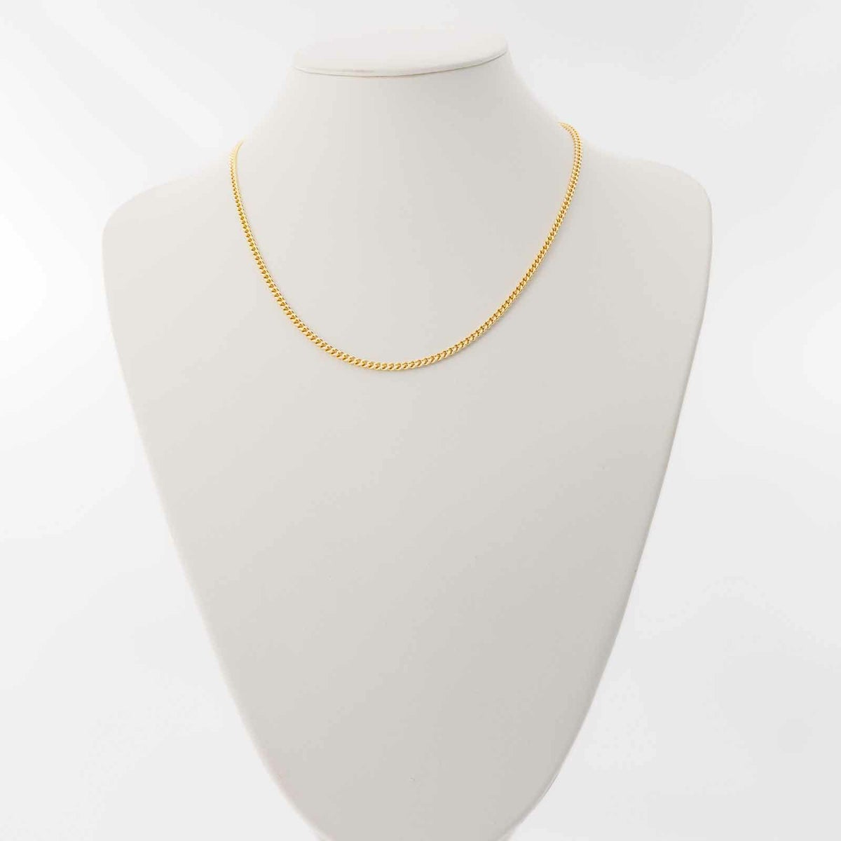 KIHEI 喜平<br>18金 イエローゴールド 2面シングル 50cm 20g ネックレス / KHI-K18-2S-50-20