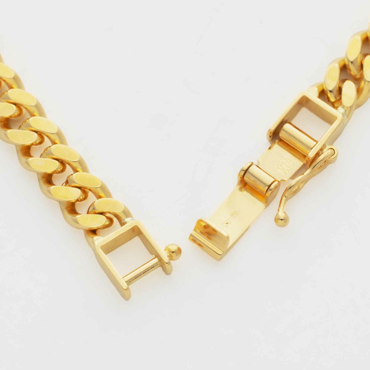 KIHEI 喜平<br>18金 イエローゴールド 2面シングル 50cm 50g ネックレス / KHI-K18-2S-50-50