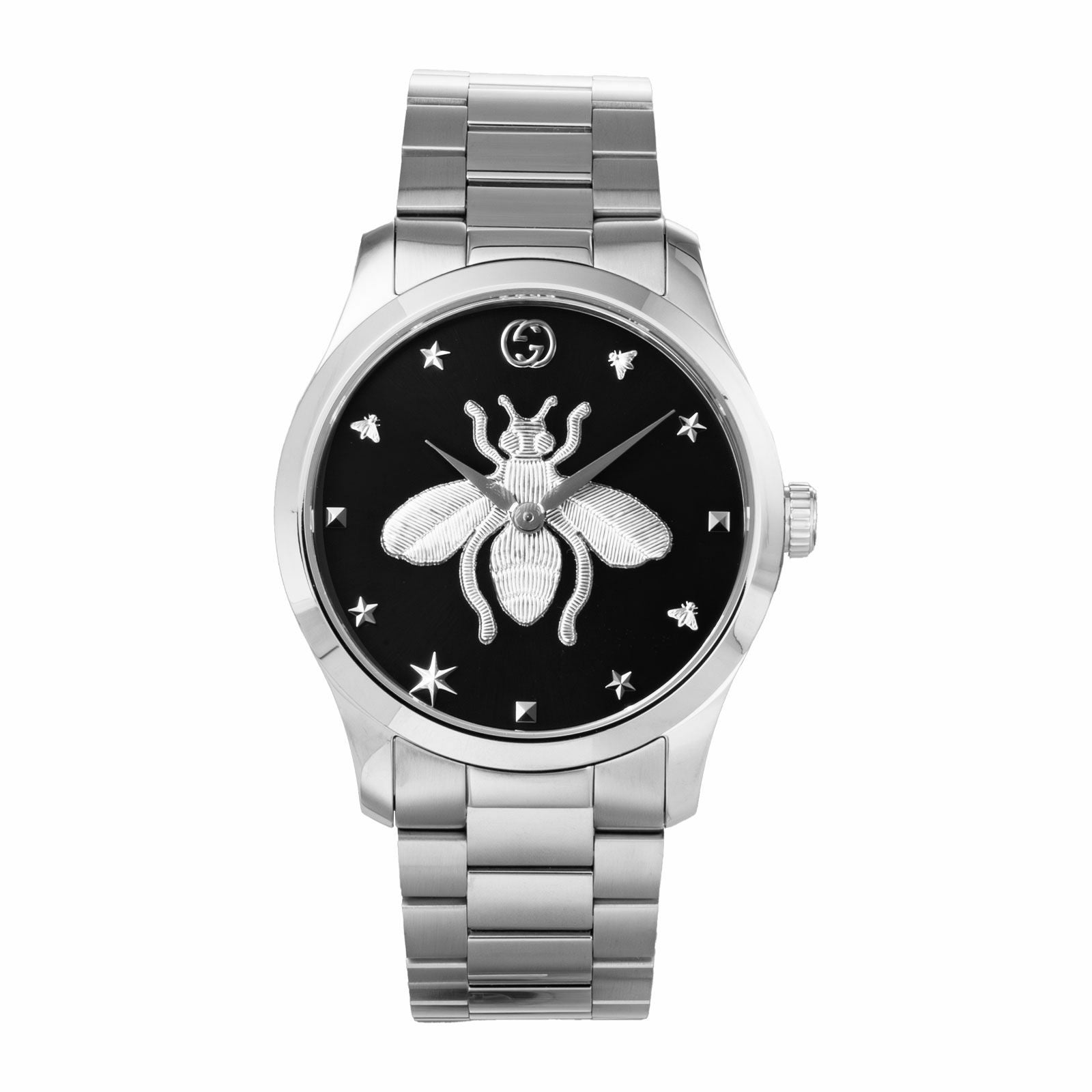 GUCCI 腕時計 G-Timeless Steel Diamond Bezel ya126458 - Gucci G-Timeless wrist watch