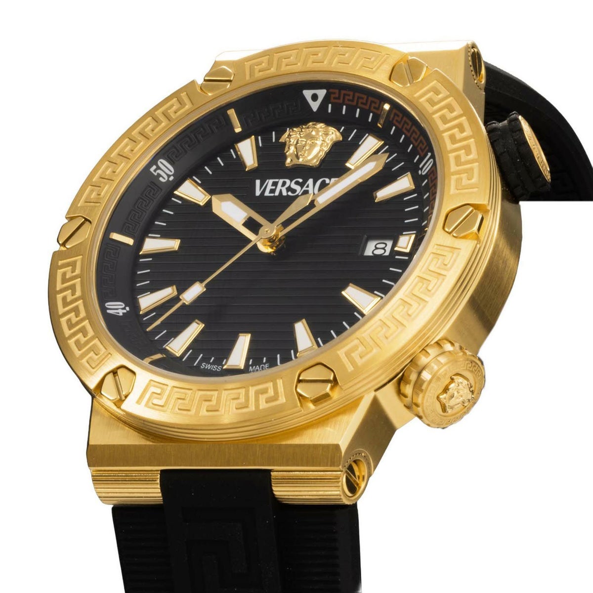 VERSACE ヴェルサーチェ グレカ ロゴ / VE8G00324