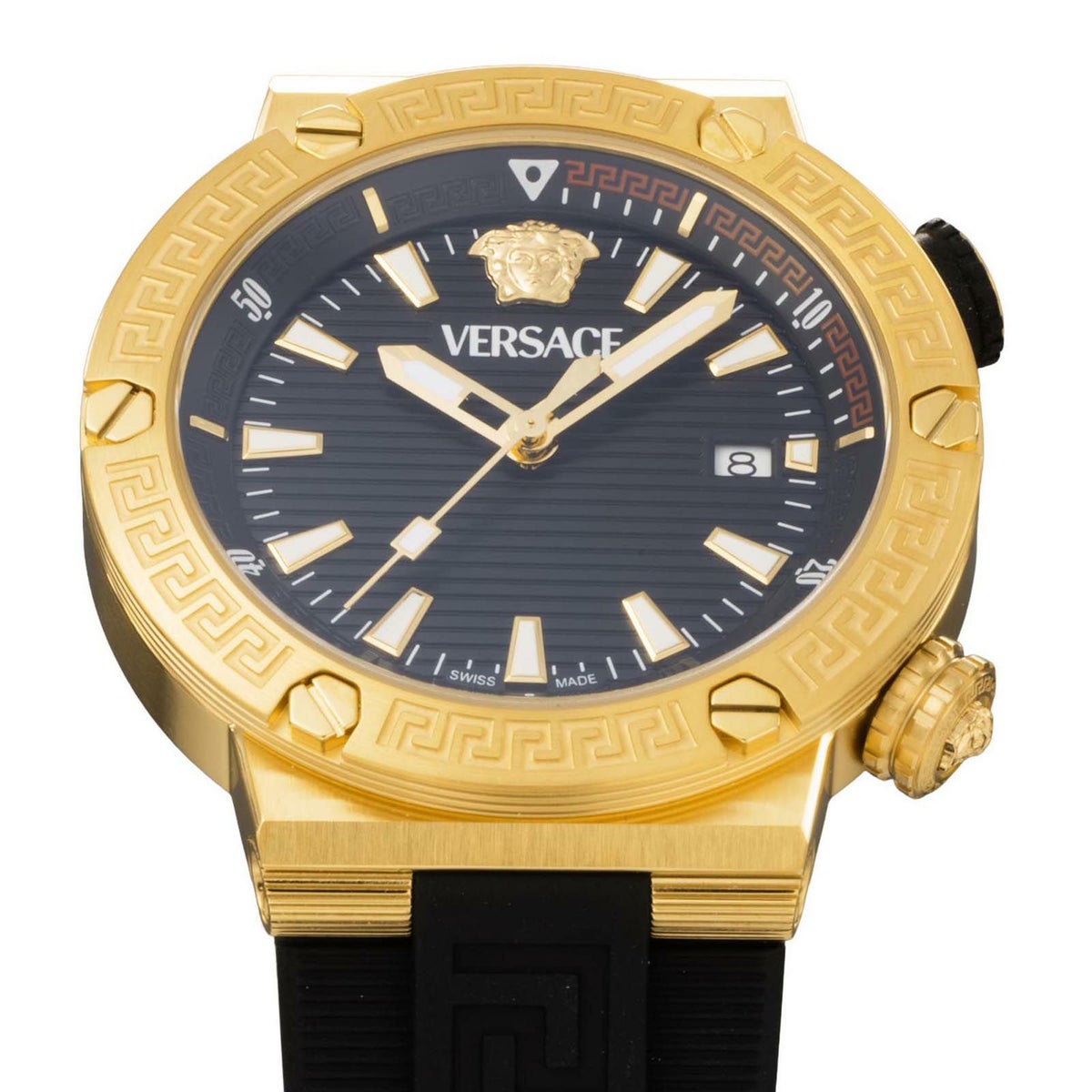 VERSACE ヴェルサーチェ グレカ ロゴ / VE8G00324