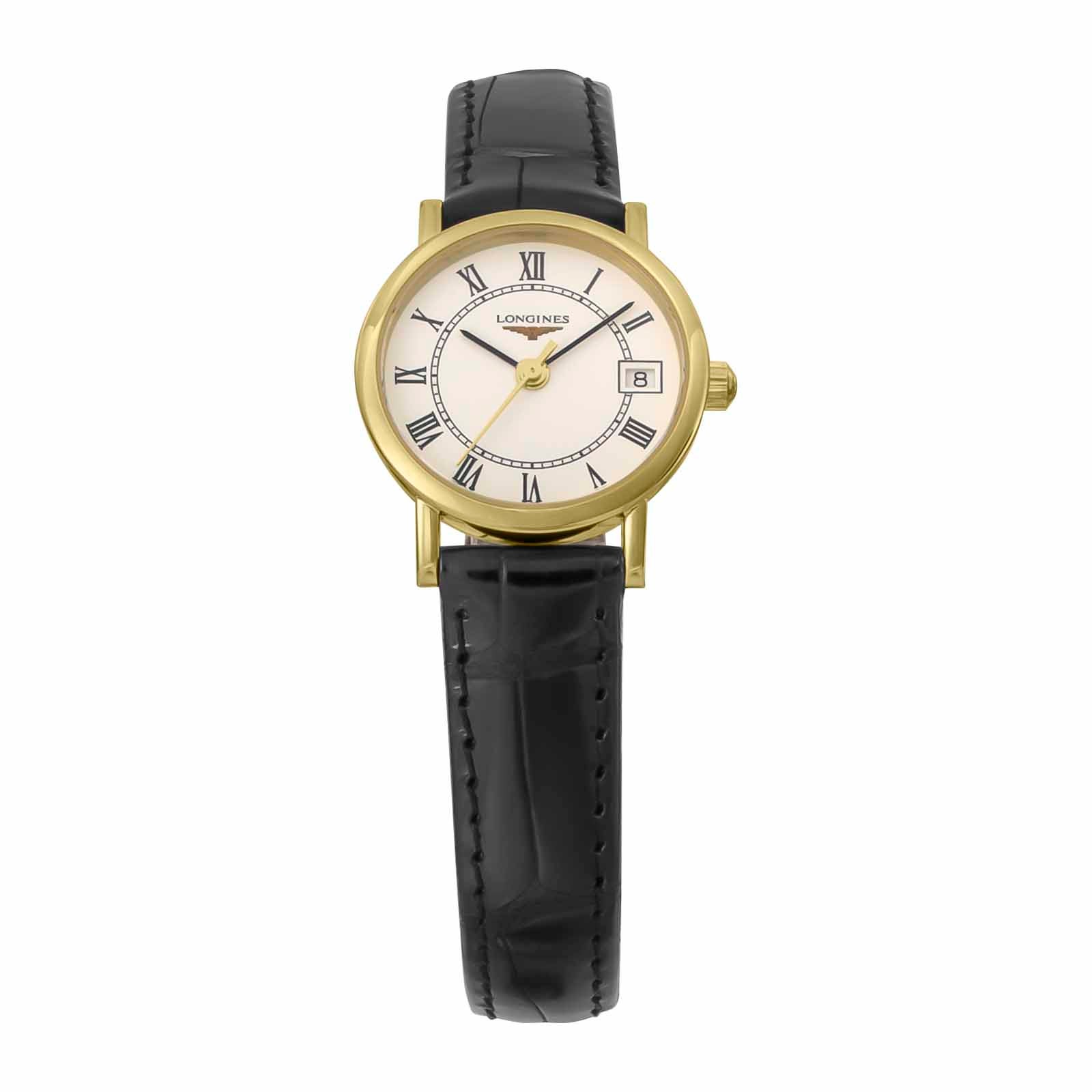 LONGINES Presence 腕時計 ゴールド×ブラック ロンジン プレザンス クォーツ 電池交換済み 稼働品 札幌市 中央区 南12条 プレザンス / L4.277.6.11.0 |プレザンス(PRESENCE) | 海外ブランド